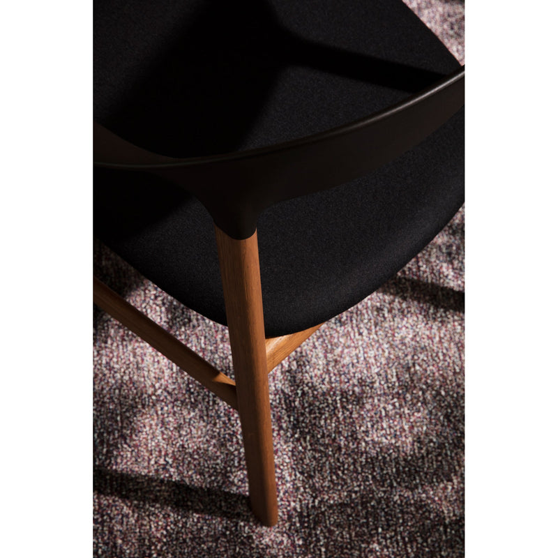 Herit Chair - Smoked Oak Upholstered - Normann Copenhagen - Chairs - Synergy Grey - HORNE