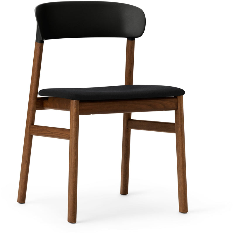 Herit Chair - Smoked Oak Upholstered - Normann Copenhagen - Chairs - Synergy Grey - HORNE