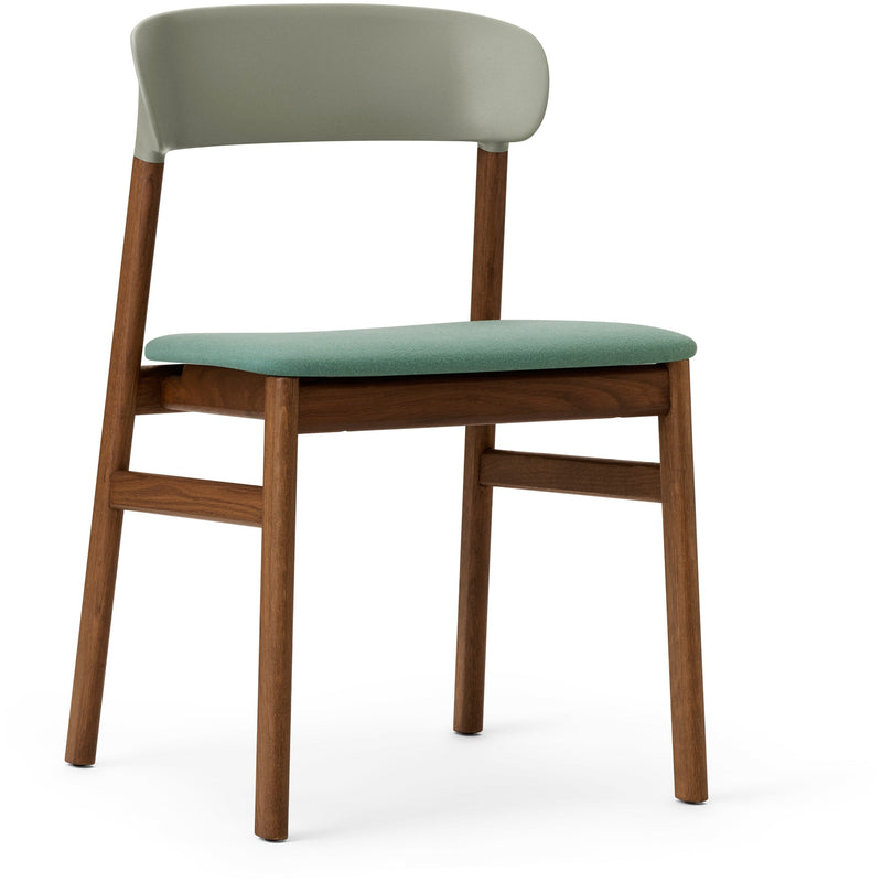 Herit Chair - Smoked Oak Upholstered - Normann Copenhagen - Chairs - Synergy Grey - HORNE