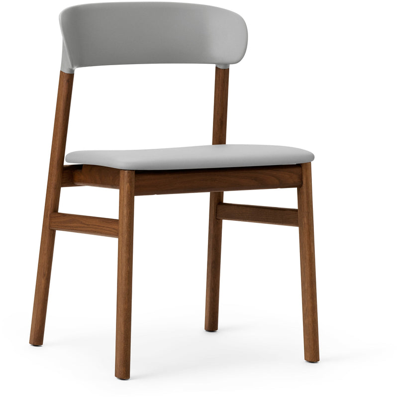 Herit Chair - Smoked Oak Upholstered - Normann Copenhagen - Chairs - Synergy Grey - HORNE