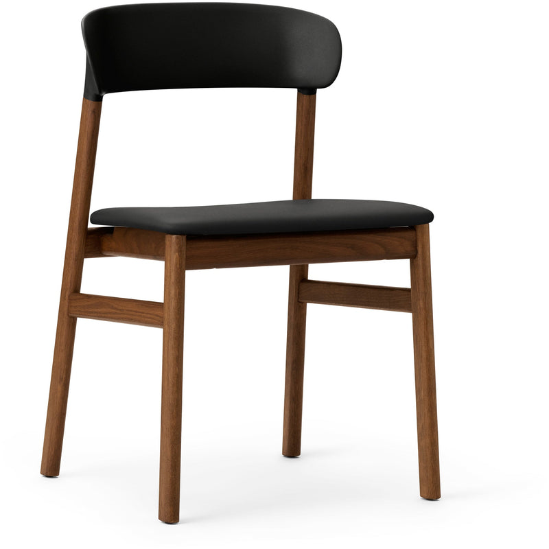 Herit Chair - Smoked Oak Upholstered - Normann Copenhagen - Chairs - Synergy Grey - HORNE