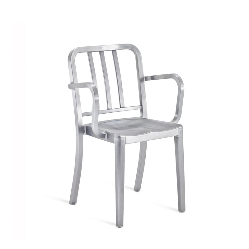 Heritage Stacking Armchair - Emeco - Chairs - Hand Brushed - HORNE
