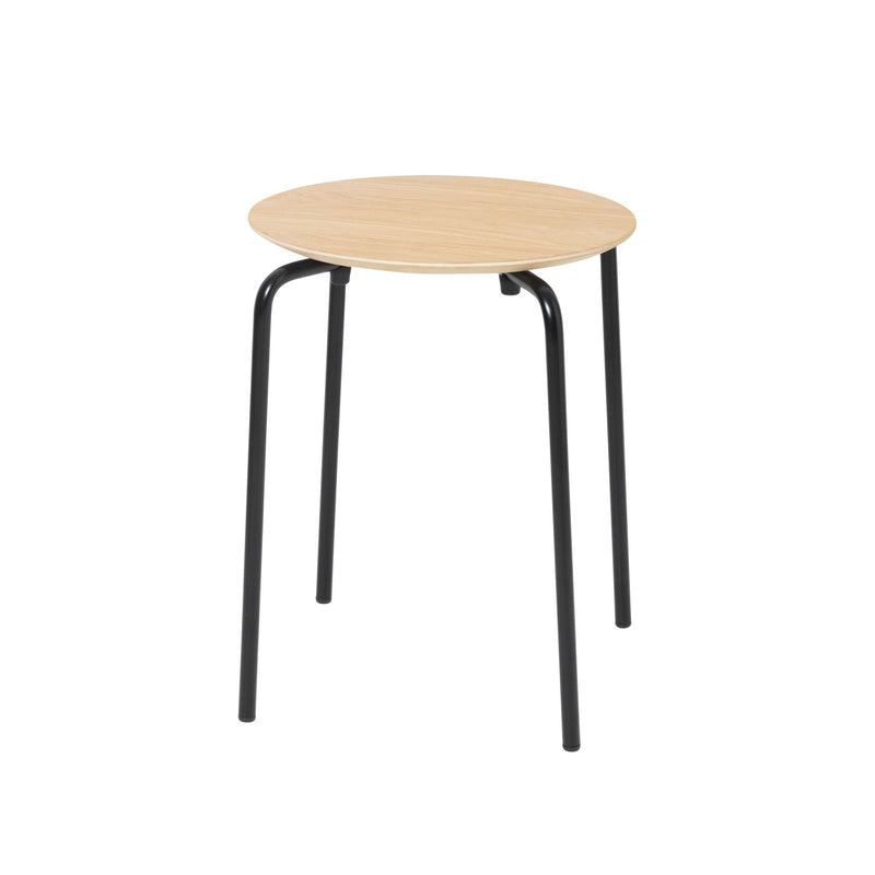 Herman Stool - Ferm Living - Stools + Benches + Ottomans - Black - HORNE