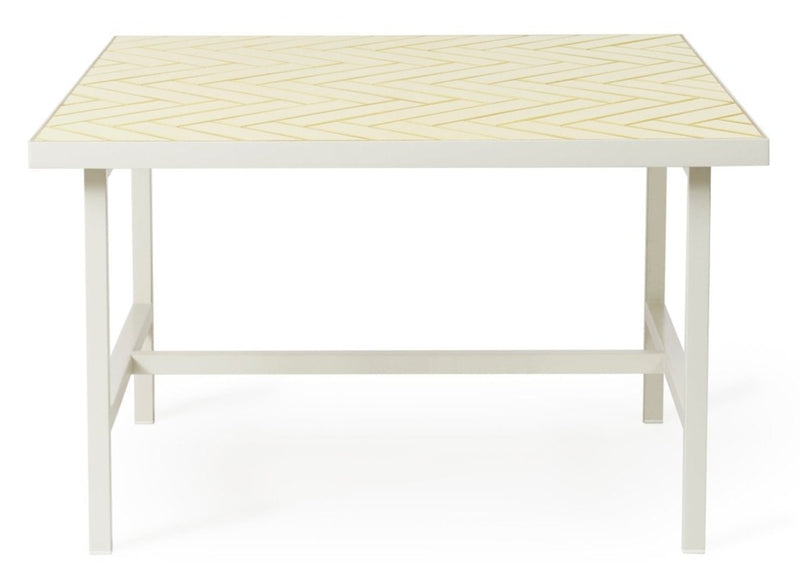 Herringbone Coffee Table - Warm Nordic - Tables - Butter Yellow - HORNE