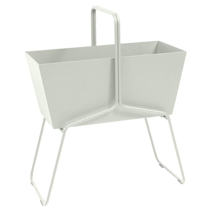 High Basket Planter - Fermob - Outdoor Furniture - Clay Grey - HORNE
