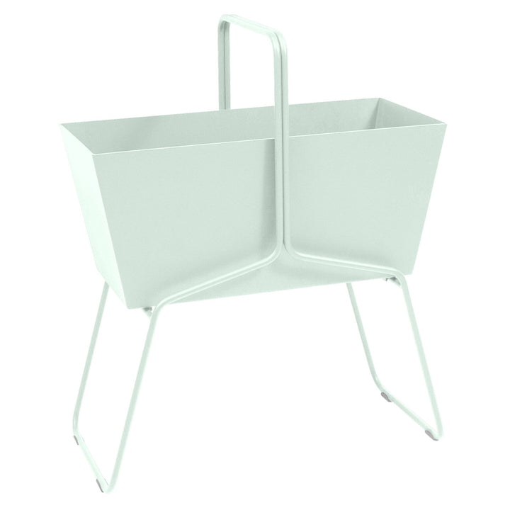 High Basket Planter - Fermob - Outdoor Furniture - Ice Mint - HORNE