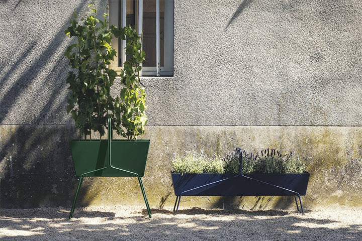 High Basket Planter - Fermob - Outdoor Furniture - Red Ochre - HORNE