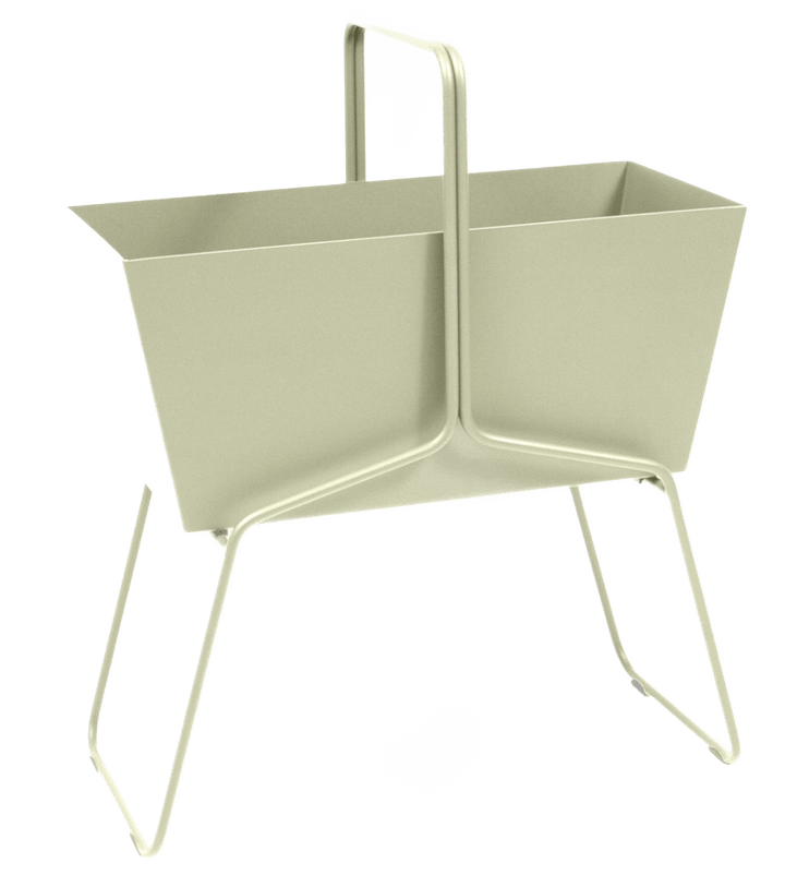 High Basket Planter - Fermob - Outdoor Furniture - Willow Green - HORNE
