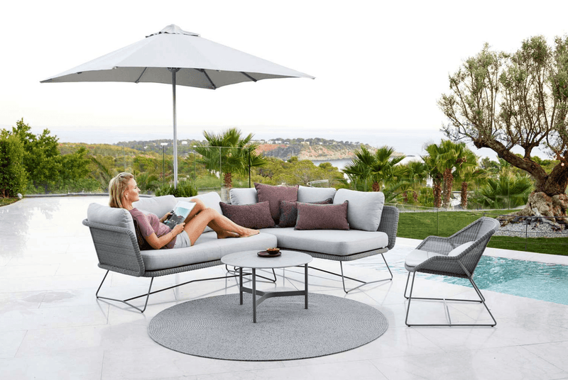 Horizon 2 - Seater Sofa - Cane Line - Outdoor Furniture - RIght Module - HORNE