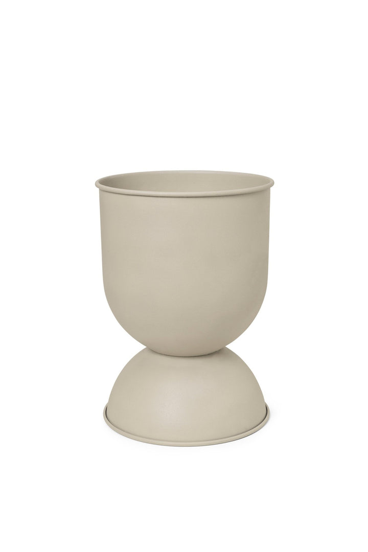 Hourglass Pot - Ferm Living - Office Accessories - Cashmere - Large - HORNE