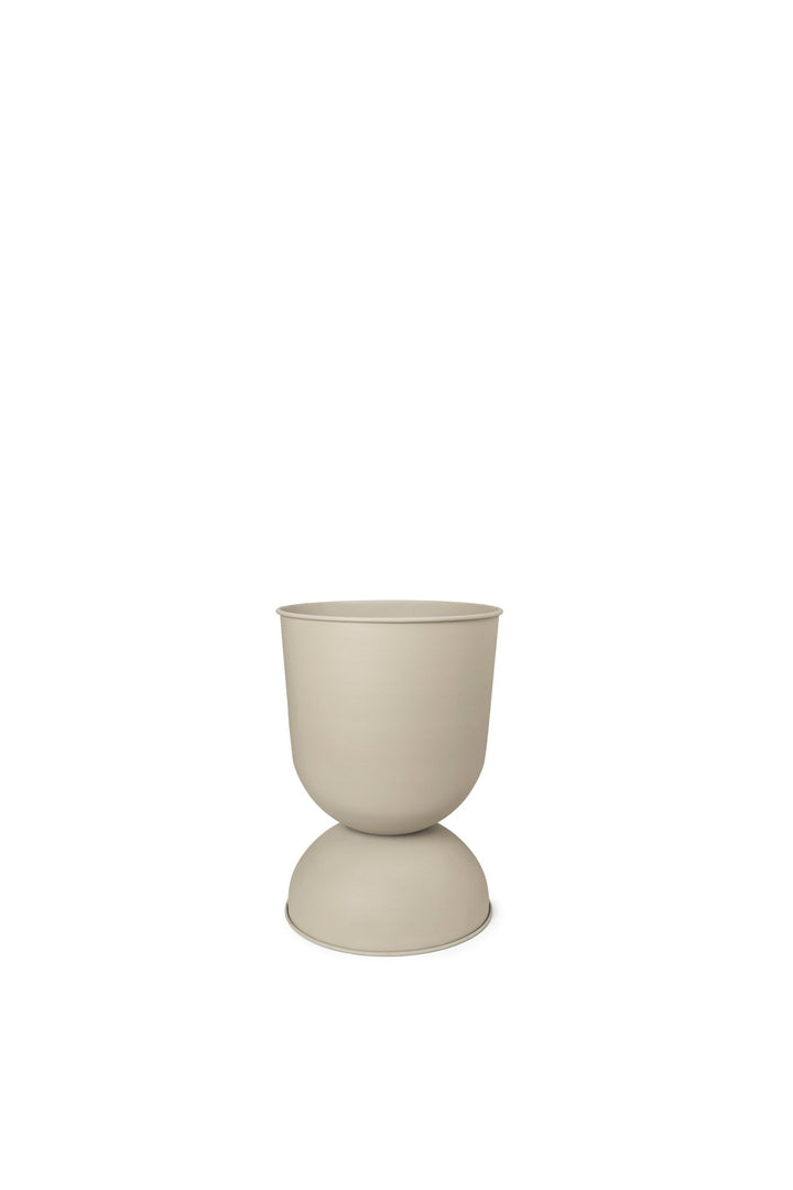 Hourglass Pot - Ferm Living - Office Accessories - Cashmere - Small - HORNE