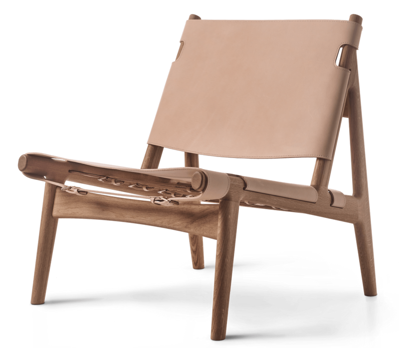 Hunter Lounge Chair - Eikund - Chairs - Natural - White Oiled Oak - HORNE