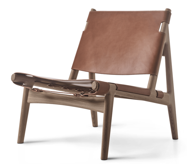 Hunter Lounge Chair - Eikund - Chairs - Natural - White Oiled Oak - HORNE