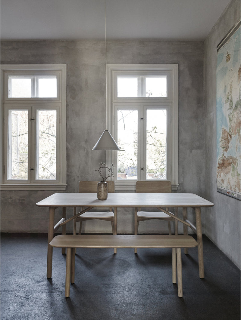 Hven Bench - Skagerak by Fritz Hansen - Stools + Benches + Ottomans - No Treatment - HORNE