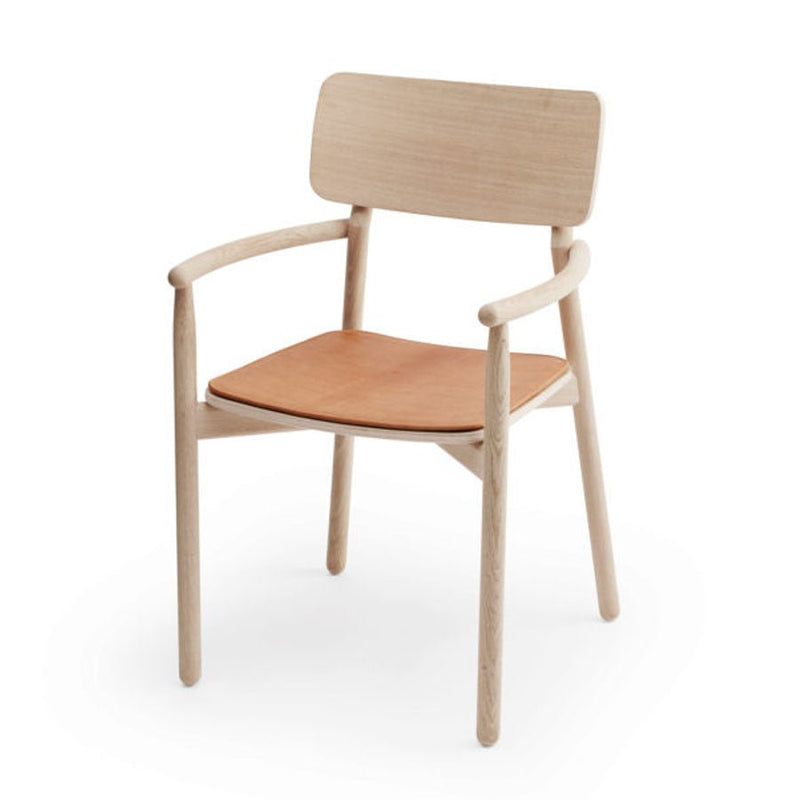 Hven Chair Cushion - Skagerak by Fritz Hansen - Skagerak - Aniline Leather - Cognac - HORNE
