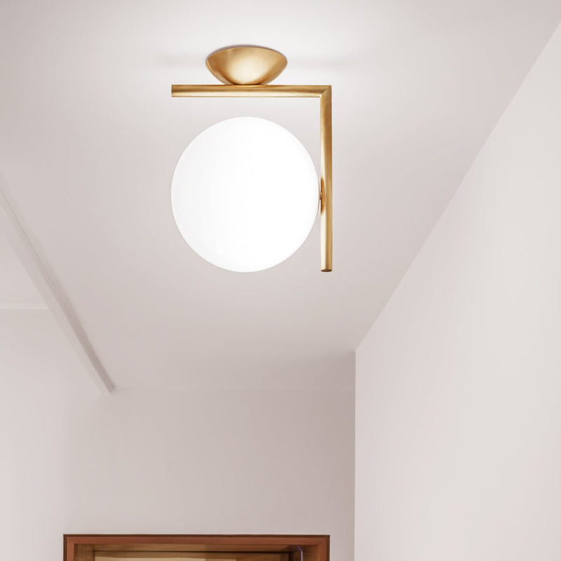 IC Ceiling & Wall Light - Flos - Wall Sconces - C/W1: 8.5