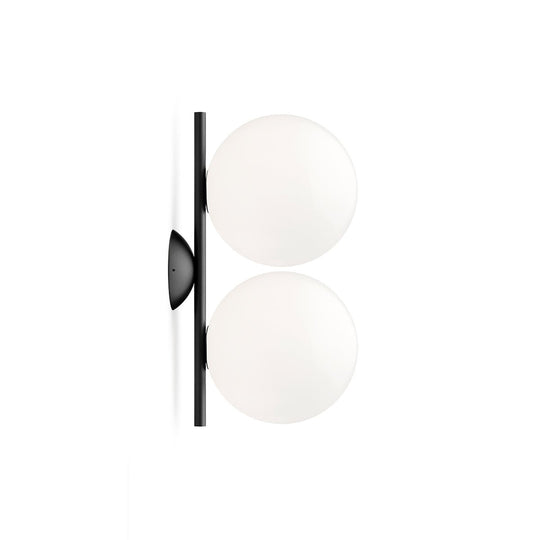 IC Ceiling Wall Light Double Glass Orb
