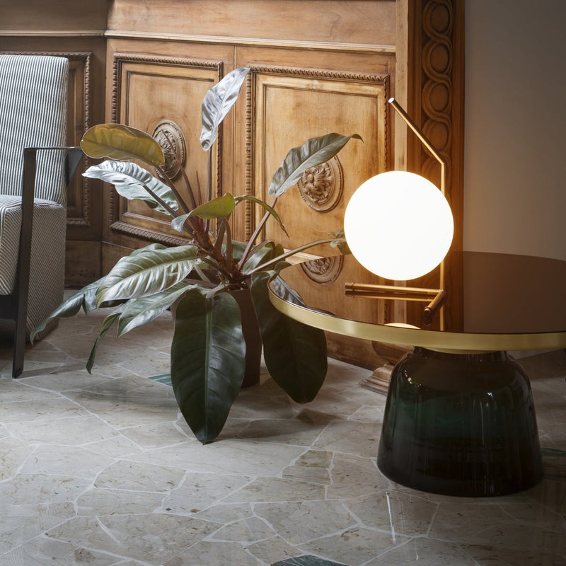 IC Dimmable Table Lamp - Flos - Table + Task - T1 High - Brass - HORNE