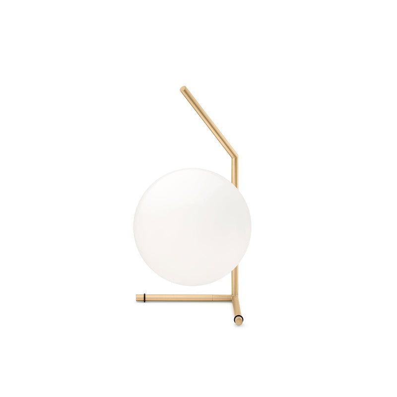 IC Dimmable Table Lamp - Flos - Table + Task - T1 High - Brass - HORNE