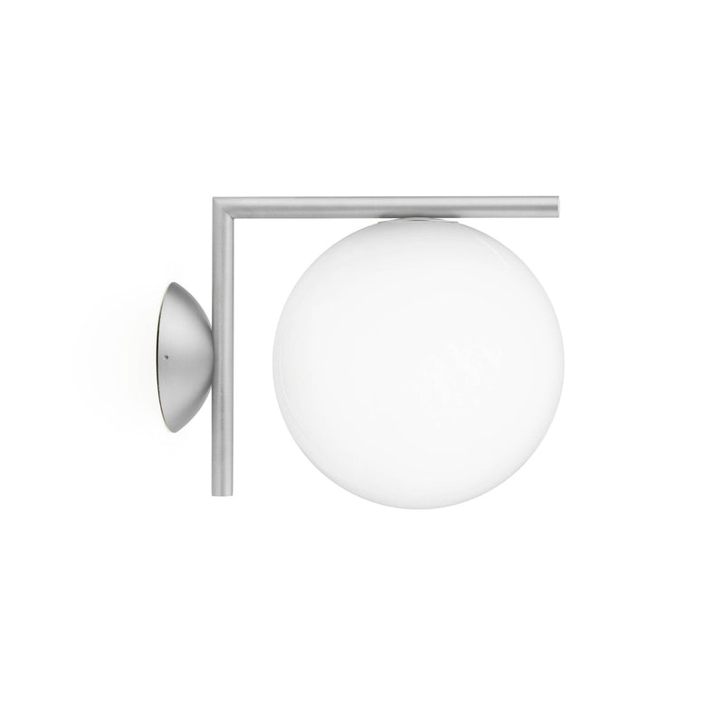 IC Outdoor 1 - Ceiling / Wall Sconce - Flos - Wall Sconces - Black - HORNE