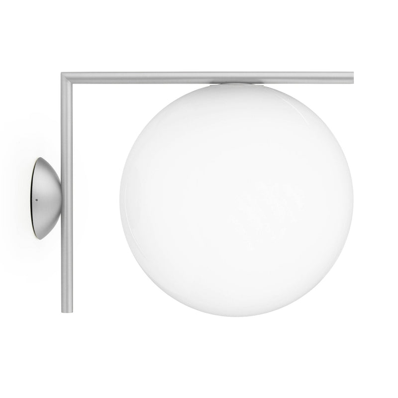 IC Outdoor 2 - Ceiling / Wall Sconce - Flos - Wall Sconces - Black - HORNE