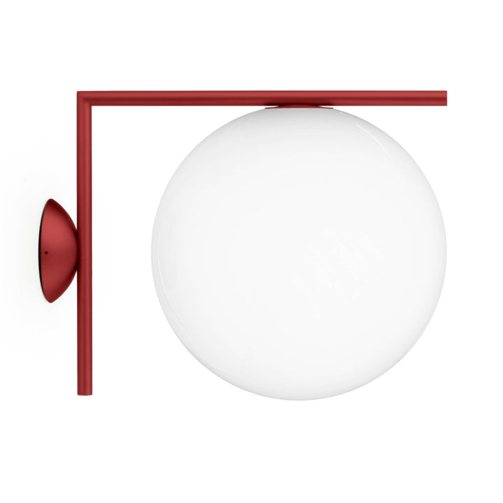 IC Outdoor 2 - Ceiling / Wall Sconce - Flos - Wall Sconces - Burgundy - HORNE