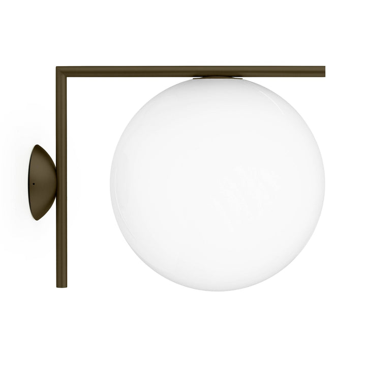 IC Outdoor 2 - Ceiling / Wall Sconce - Flos - Wall Sconces - Deep Brown - HORNE