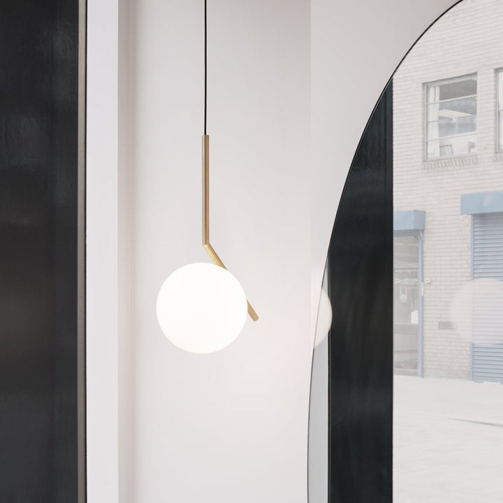 IC Pendant Ceiling Light - Flos - Pendants - S2 - Chrome - HORNE