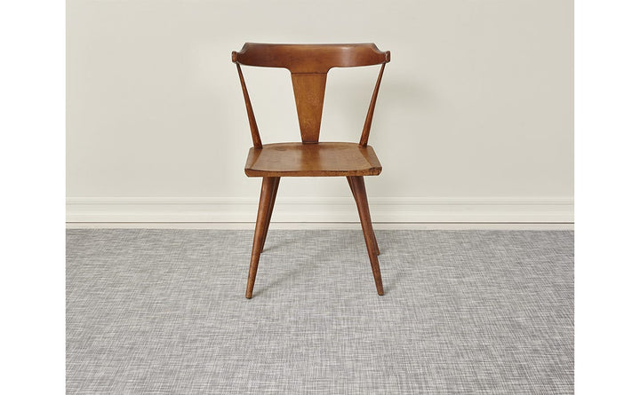 Ikat Floor Mat - Chilewich - Rugs - Small - White/Silver - HORNE