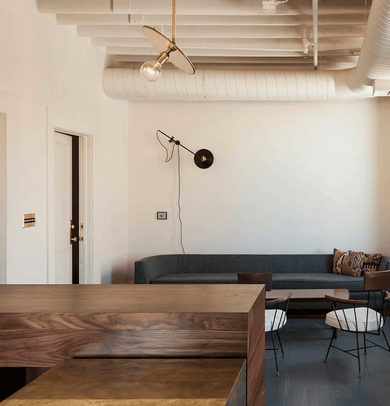 Industrial Pendant - Workstead - Pendants - Small - Hewn Brass - HORNE