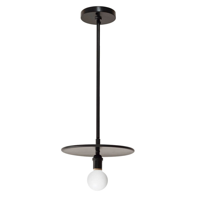 Industrial Pendant - Workstead - Pendants - Small - Hewn Brass - HORNE