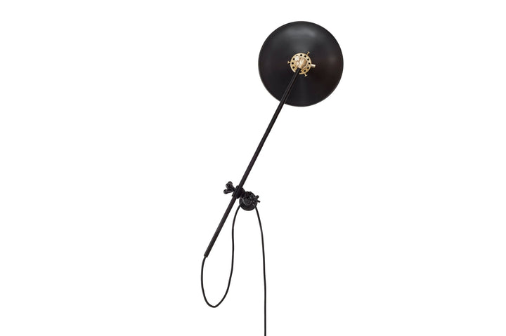 Industrial Wall Lamp - Workstead - Wall Sconces - Hardwired - Hewn Brass - HORNE