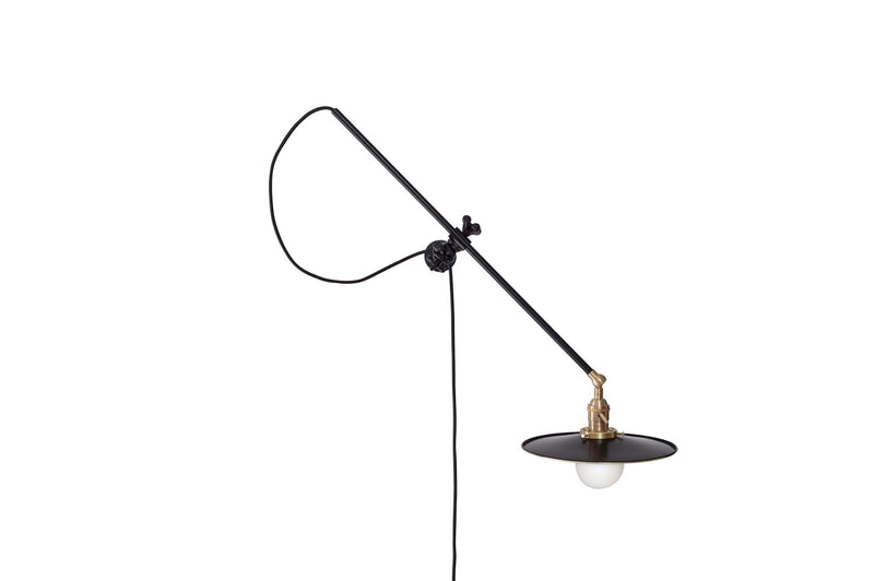 Industrial Wall Lamp - Workstead - Wall Sconces - Hardwired - Industrial Black - HORNE