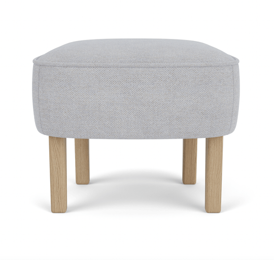 Ingeborg Footstool - Fiord - Audo Copenhagen - Stools + Benches + Ottomans - Fiord 0751 - Natural Oak - HORNE