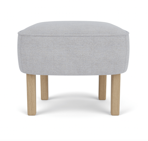 Ingeborg Footstool - Fiord - Audo Copenhagen - Stools + Benches + Ottomans - Fiord 0751 - Natural Oak - HORNE