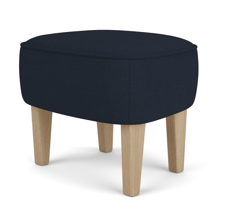 Ingeborg Footstool - Fiord - Audo Copenhagen - Stools + Benches + Ottomans - Fiord 0751 - Natural Oak - HORNE
