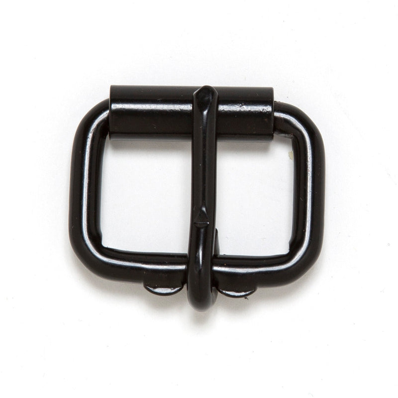 Inheritance Leather Sofa - Black Leather & Blackened Steel Frame