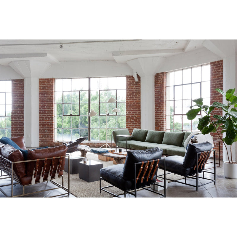 Inheritance Two Seat Sofa - Leather