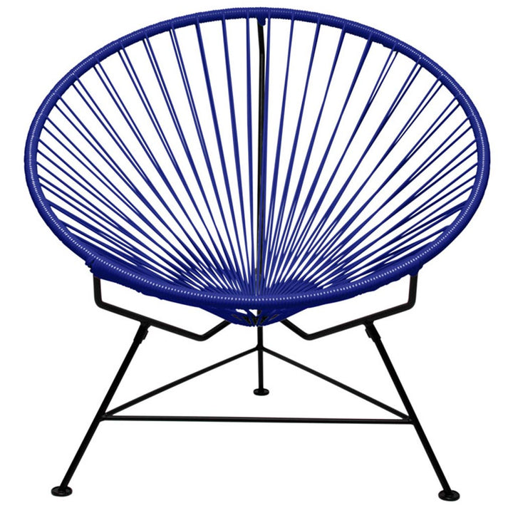Innit Classic Chair - Black Base - Set of 2 - Innit Designs - Chairs - Deep Blue - HORNE