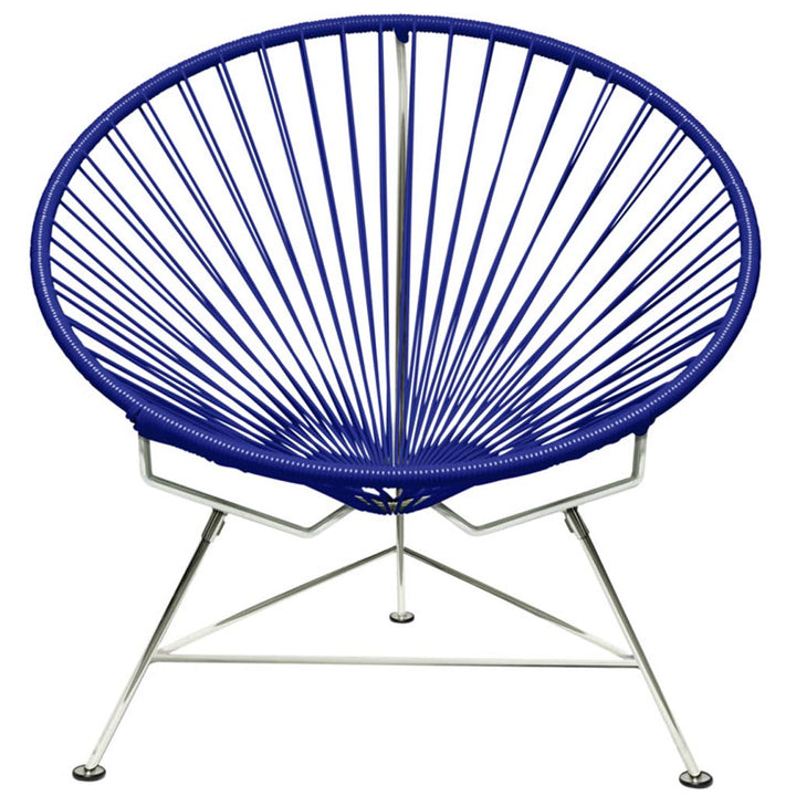 Innit Classic Chair - Chrome Base - Set of 2 - Innit Designs - Chairs - Deep Blue - HORNE