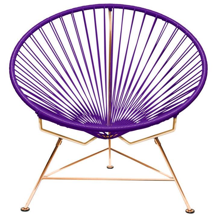 Innit Classic Chair - Copper Base - Set of 2 - Innit Designs - Chairs - Purple - HORNE