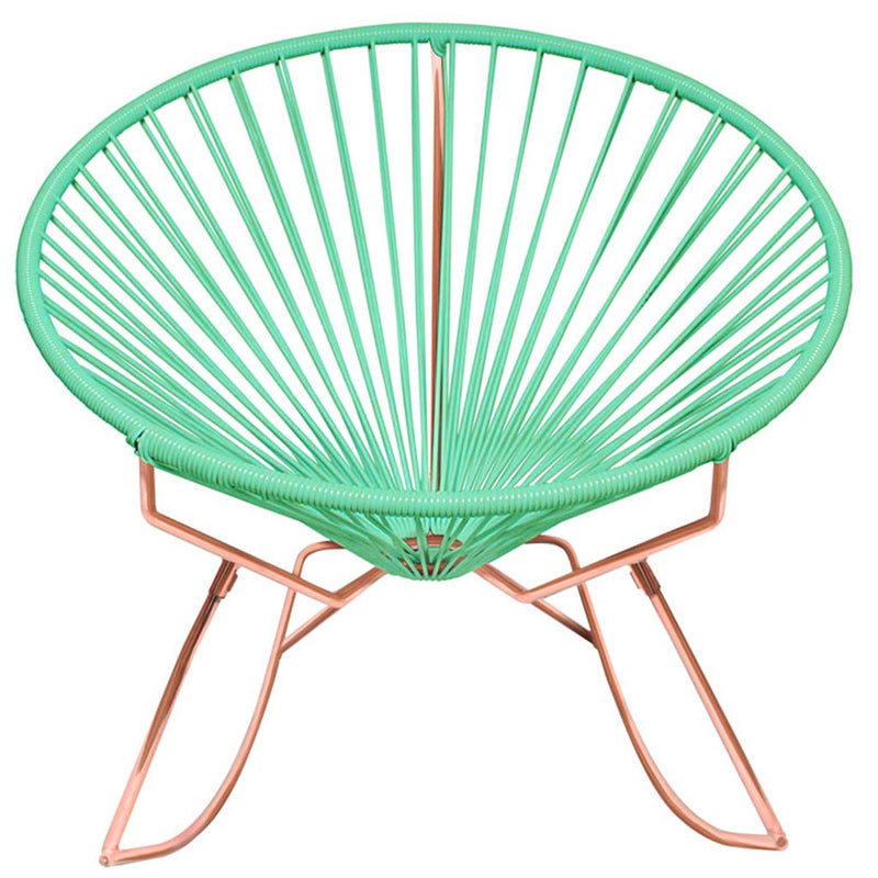 Innit Rocking Chair - Copper Base - Set of 2 - Innit Designs - Chairs - Black - HORNE