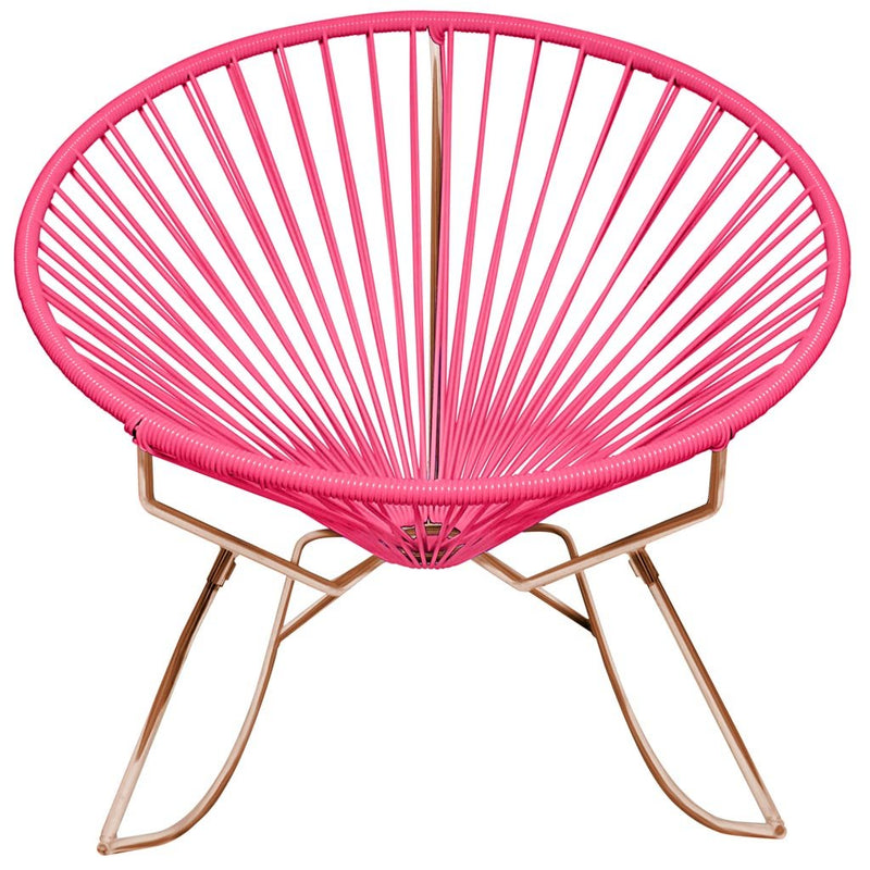 Innit Rocking Chair - Copper Base - Set of 2 - Innit Designs - Chairs - Black - HORNE