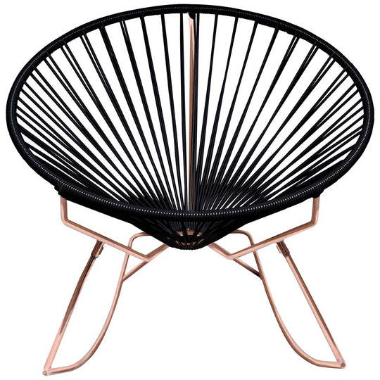 Innit Rocking Chair - Copper Base - Set of 2 - Innit Designs - Chairs - Black - HORNE