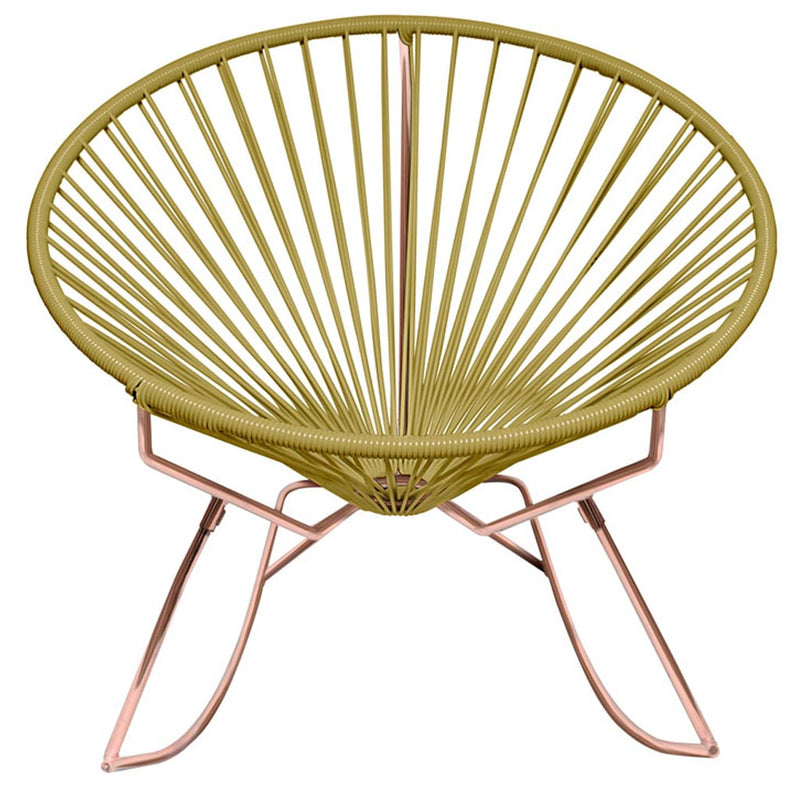 Innit Rocking Chair - Copper Base - Set of 2 - Innit Designs - Chairs - Black - HORNE