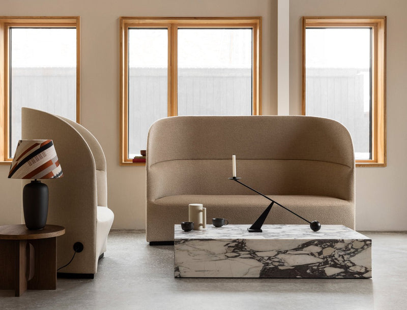 Interconnect Candle Holder - Large - Audo Copenhagen - Candle Holders - Black - HORNE