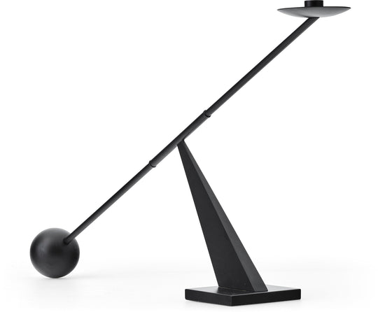Interconnect Candle Holder - Large - Audo Copenhagen - Candle Holders - Black - HORNE