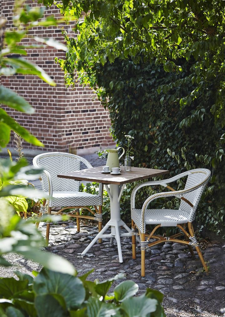 Isabell Side Chair - Sika Design - Chairs - White / Cappuccino Dots - HORNE