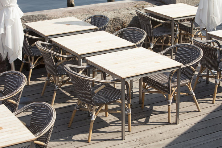 Isabell Side Chair - Sika Design - Chairs - White / Cappuccino Dots - HORNE
