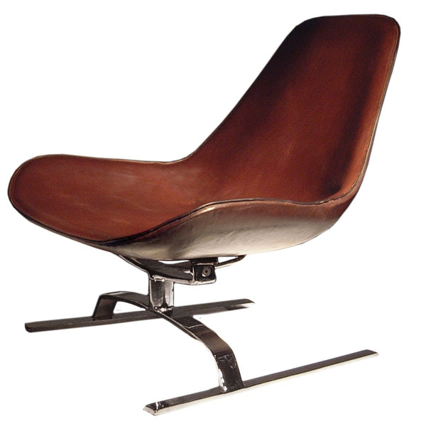 Isola Leather Swivel Chair
